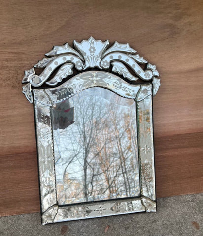 Beautiful Antique French Venetian Mirror