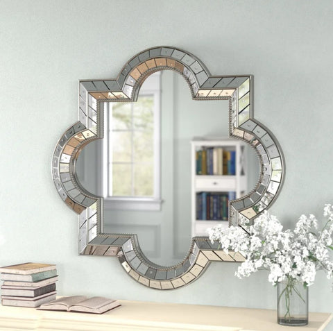 Beautiful Luxury Wall Mirror Glass Framed Venetian Decor Mirror