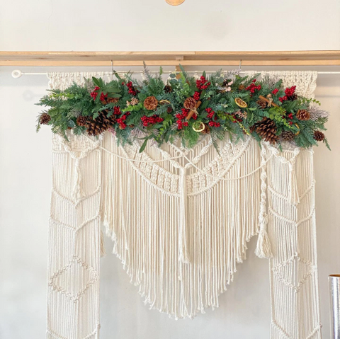 Macrame Wedding Arch Arbor, Macrame Wall Hanging, Macrame Door Hanging