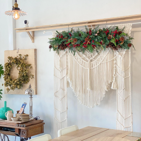 Macrame Wedding Arch Arbor, Macrame Wall Hanging, Macrame Door Hanging