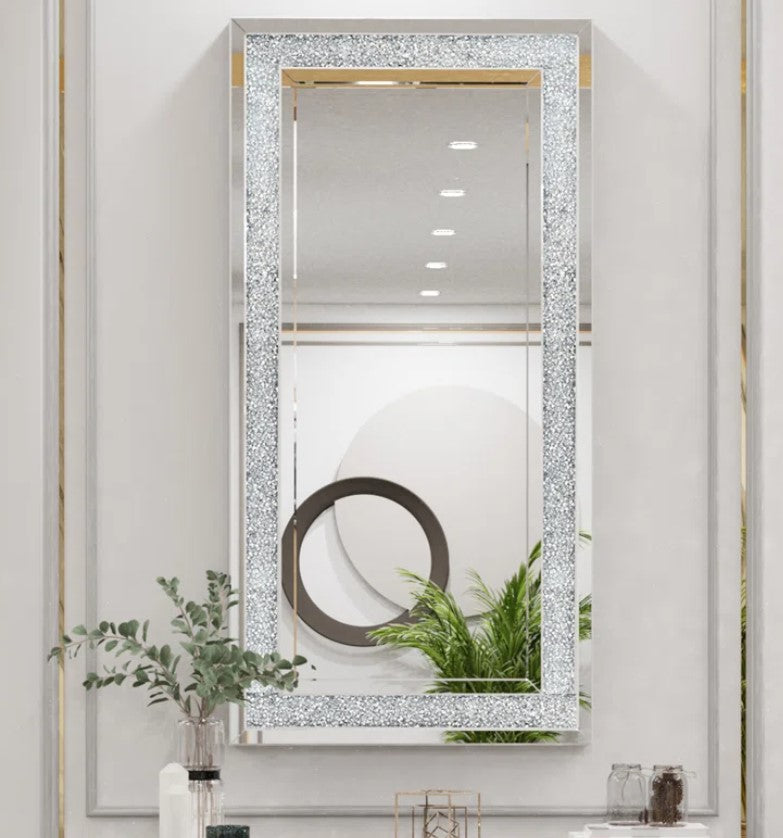 Mega Wall Mirror Luxury Wall Mirror Glass Framed Venetian Decor Mirror