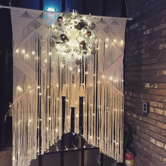 Wedding Arch Arbor, Macrame Wall Hanging, Macrame Door Hanging