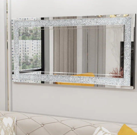 Mega Wall Mirror Luxury Wall Mirror Glass Framed Venetian Decor Mirror