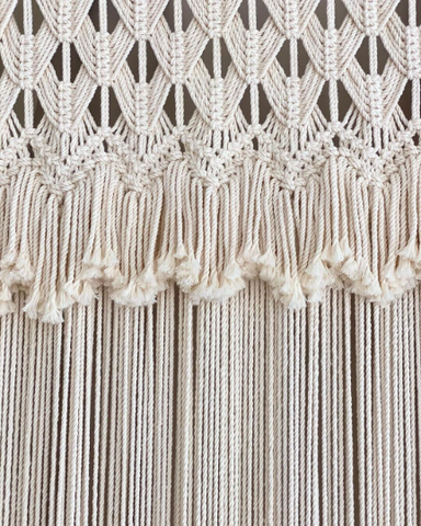 Macramé Wall Curtain / Macrame Door / Tapestry / Wall Decoration