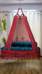 Large Size Macrame Swing Bed, Swing Chair, Hanging Sofa