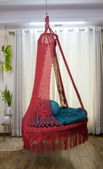 Large Size Macrame Swing Bed, Swing Chair, Hanging Sofa