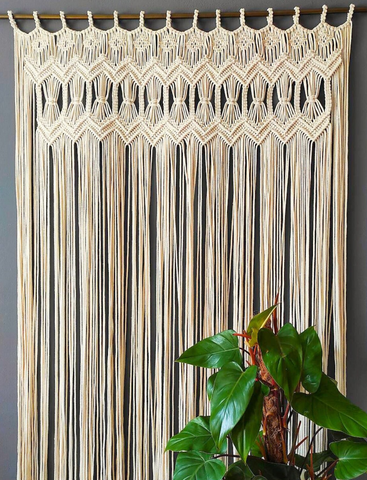 Macrame Door String Curtain, curtain drapes