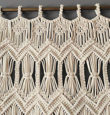 Macrame Door String Curtain, curtain drapes