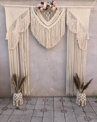 Bohemian Style Wedding Decor Boho-Inspired Wedding Curtain