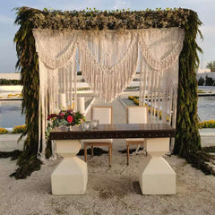 Wedding Backdrop Decor Handmade Boho Tapestry Festival Decoration