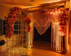 Beautiful Macrame Curtain Bohemian Decoration Wall Backdrop Wedding Wall Hanging