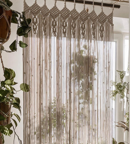 Stylish Home & Wedding Decor, Macramé Wall Curtain, Wall Decoration