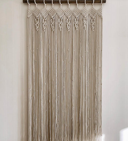 Stylish Home & Wedding Decor, Macramé Wall Curtain, Wall Decoration