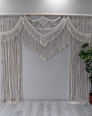 Wall Wedding Backdrop Curtain Decoration Wall Tapestry Arch Backdrop Wedding Wall Hanging