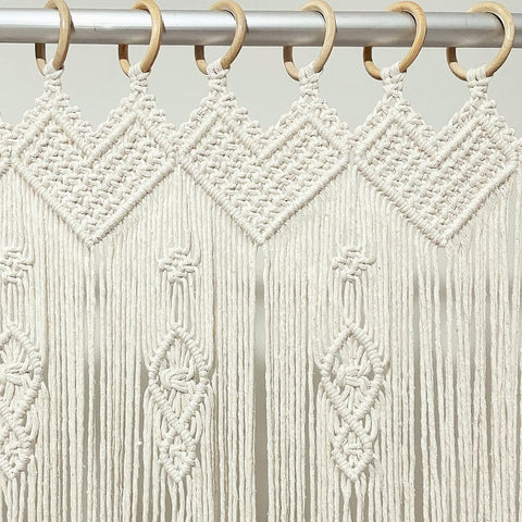 Beautiful Macrame Curtain, Boho Decor, Macramé Wall Curtain, Wall Decoration