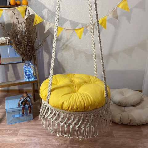 Luxury Macrame Hammock Chair